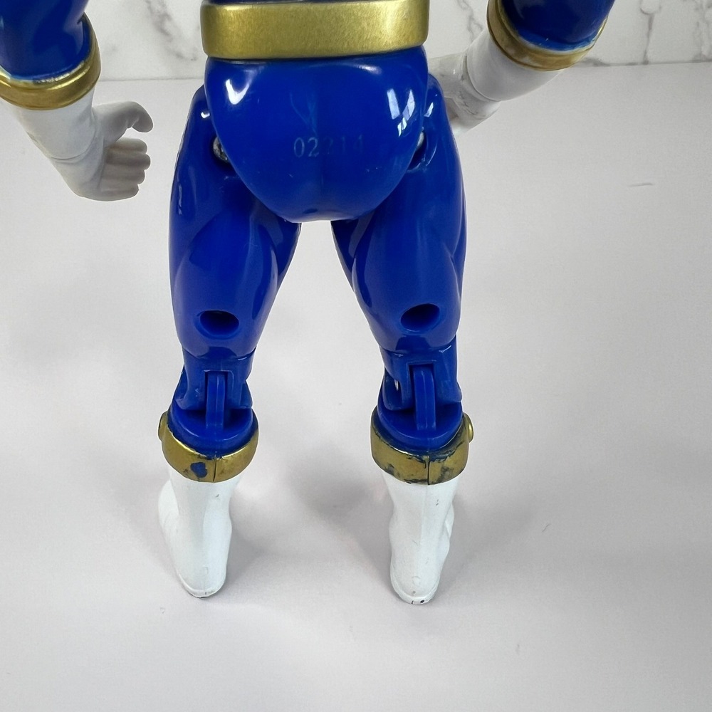 Bandai 1999‎ Power Rangers Lightspeed Rescue Blue Ranger 6" Action Figure - Picture 5 of 8